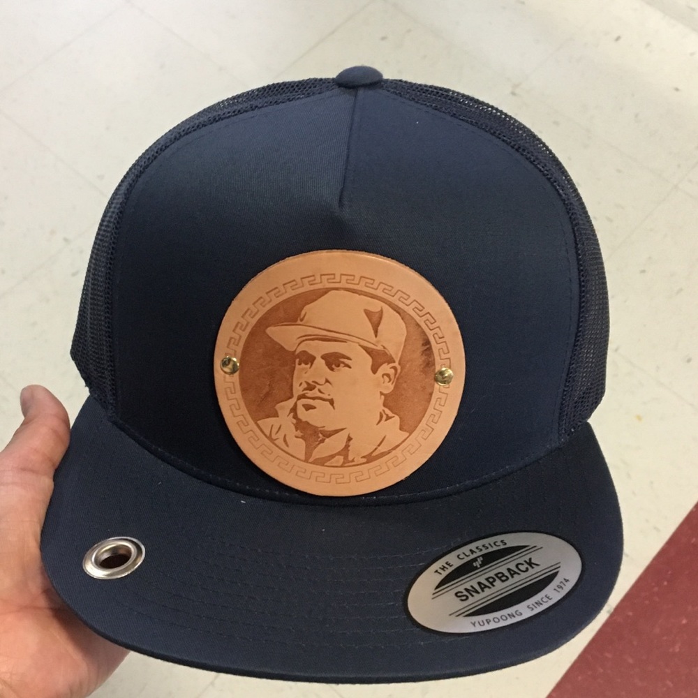 El chapo hat 701 mexico el patron blue Navi cap